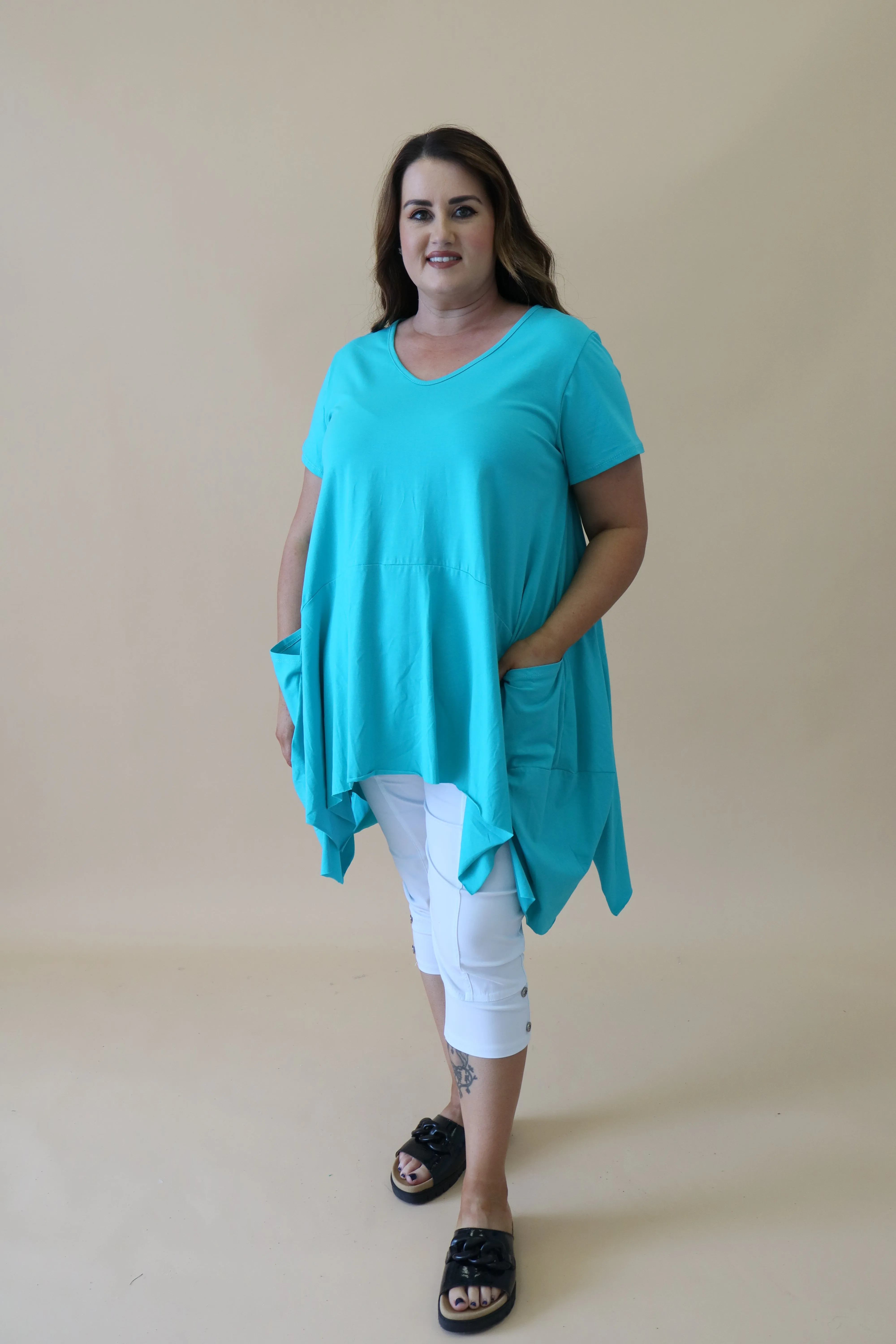 Fiona Tunic in Teal