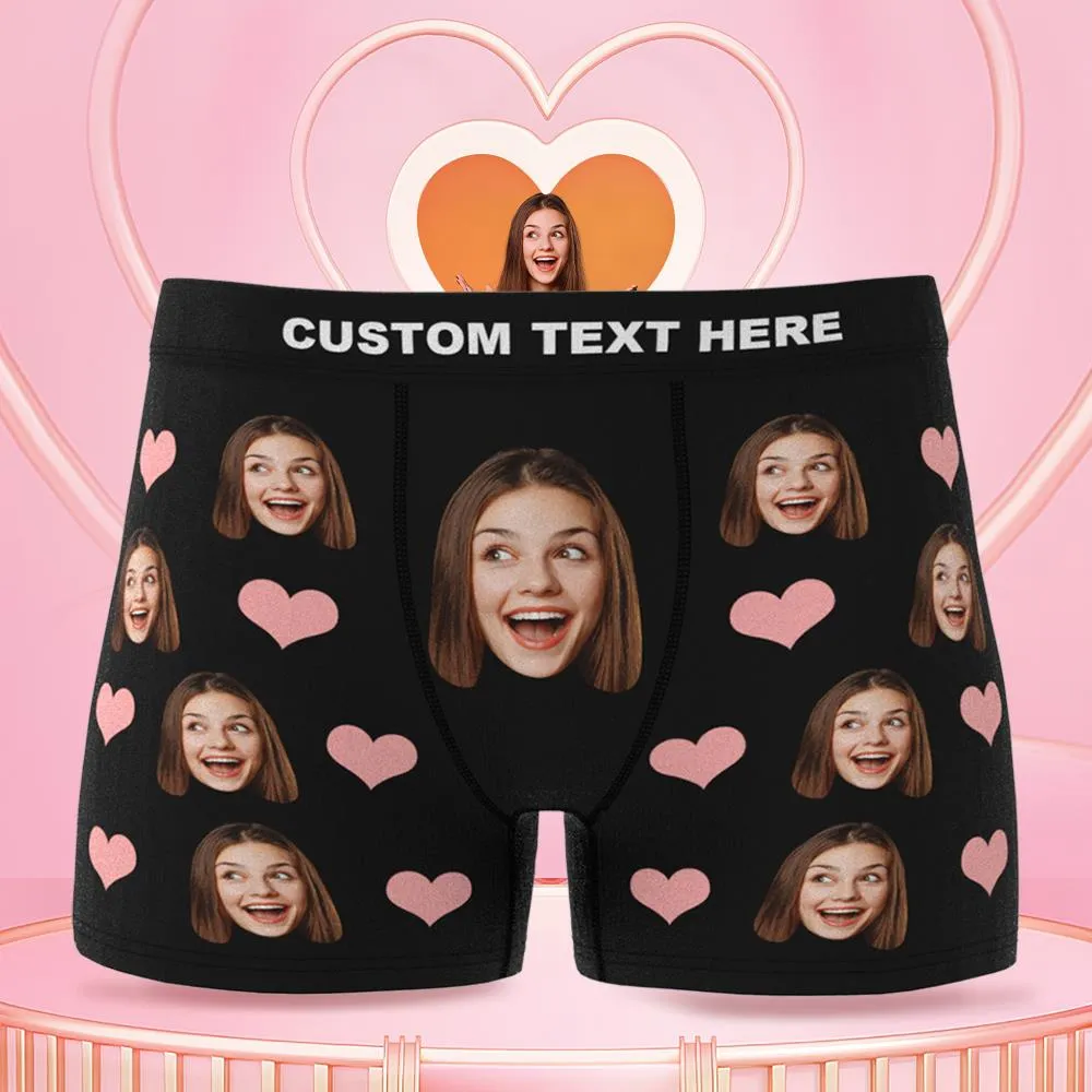 Gifts for Him Custom Boxer Custom Face Boxer Briefs 3D Online Preview