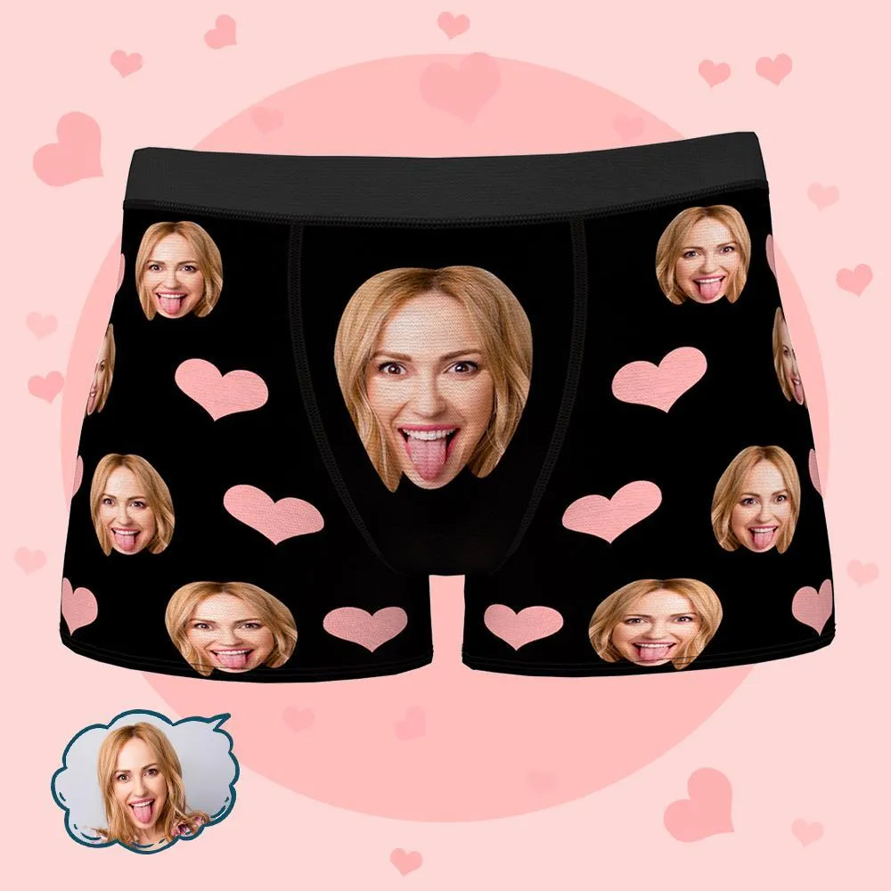 Gifts for Him Custom Boxer Custom Face Boxer Briefs 3D Online Preview