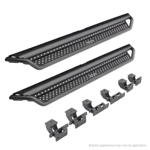 Go Rhino 05  Toyota Tacoma Dominator Extreme D1 SideSteps Complete Kit w/SideStep   Brkts (gorD14429T)