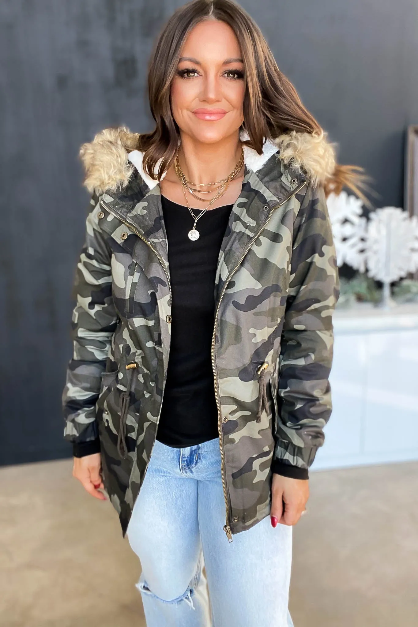 Great Outdoors Camo Coat