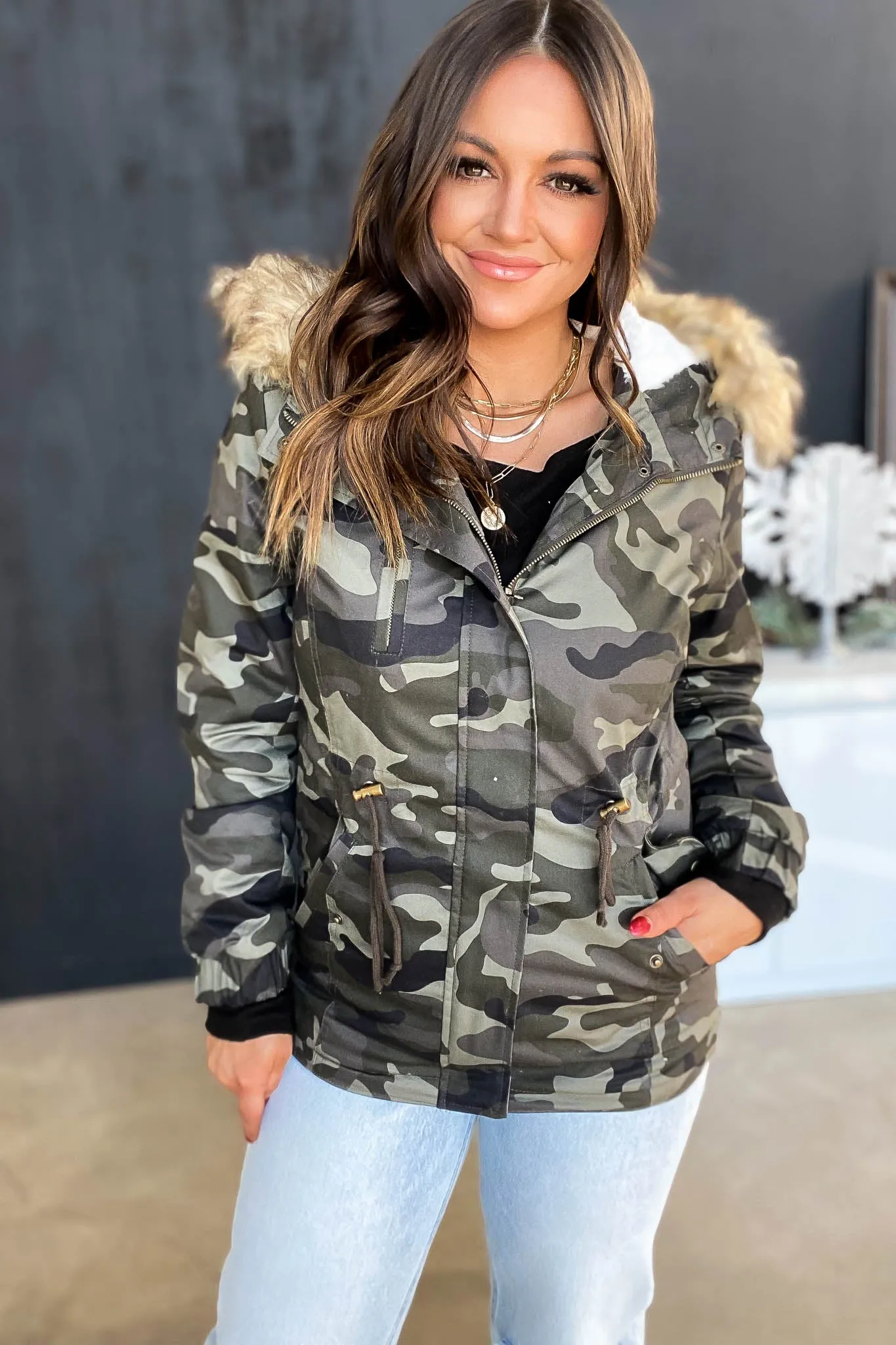 Great Outdoors Camo Coat