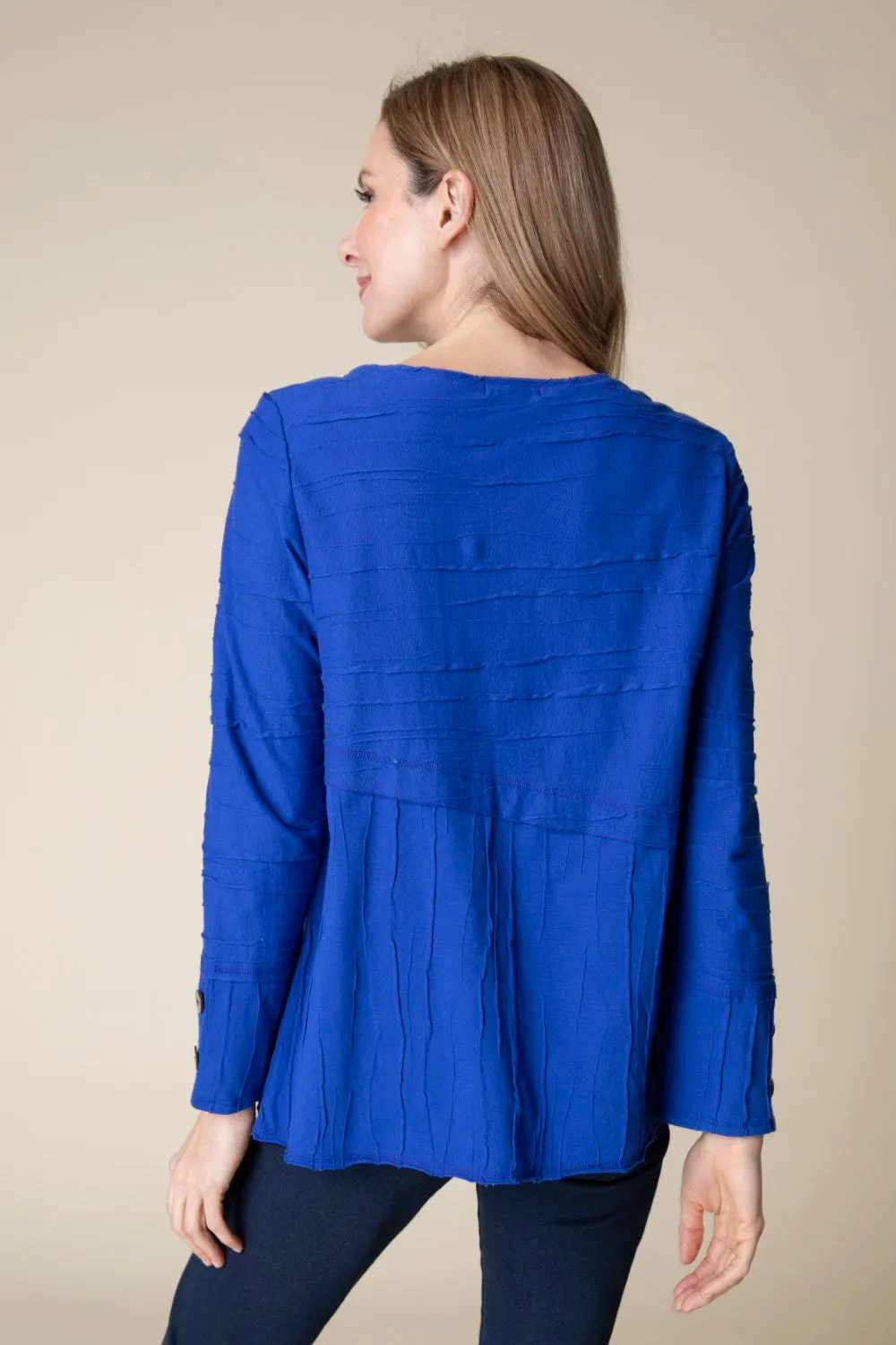 Habitat, 16531 Overlay Top, Sapphire