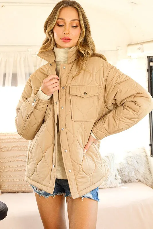 Harriet Quilted Puffer Coat