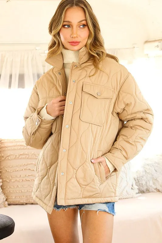 Harriet Quilted Puffer Coat