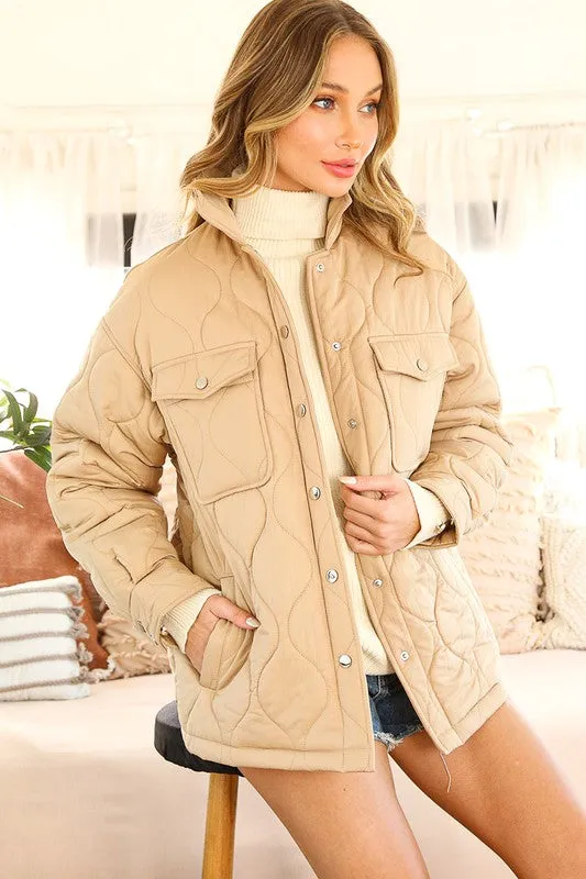 Harriet Quilted Puffer Coat