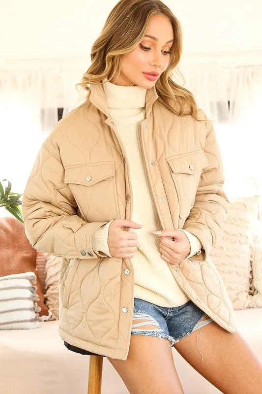 Harriet Quilted Puffer Coat