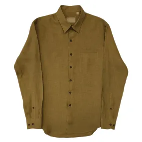 Hazelnut Cotton Twill Shirt