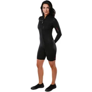 Henderson Woman Thermoprene Long Sleeve Shorty / Jacket (Front Zip) 7mm Scuba Wetsuit