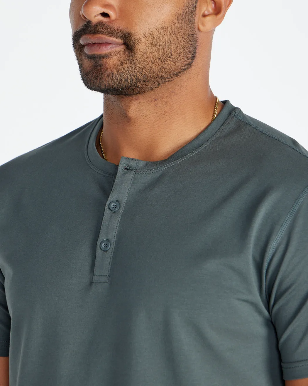 Henley Drop-Cut: LUX (Size S)