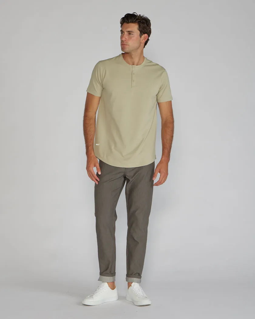 Henley Drop-Cut: LUX (Size S)