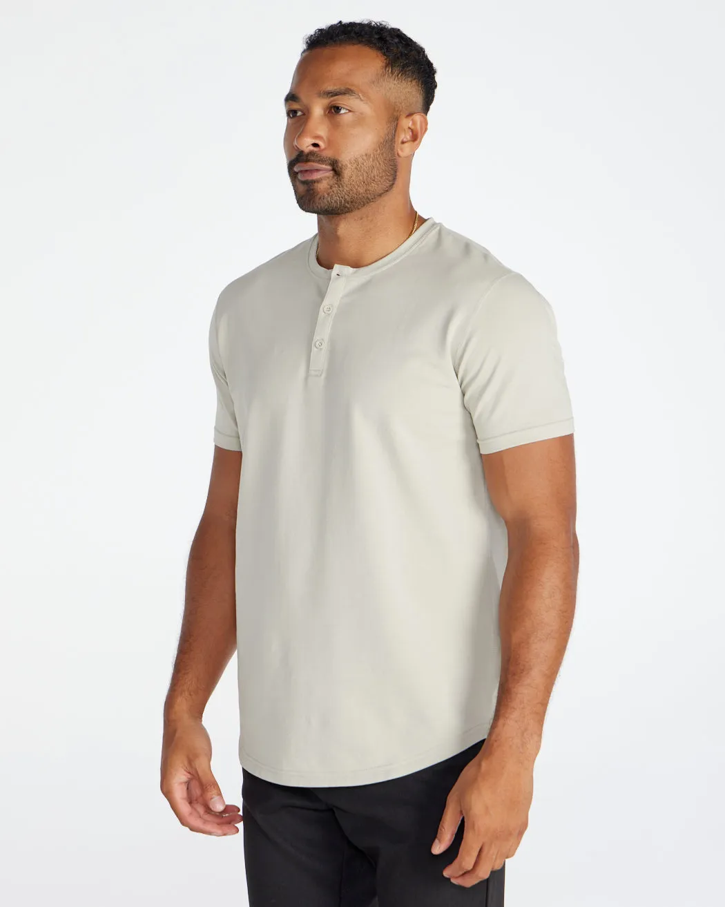 Henley Drop-Cut: LUX (Size S)