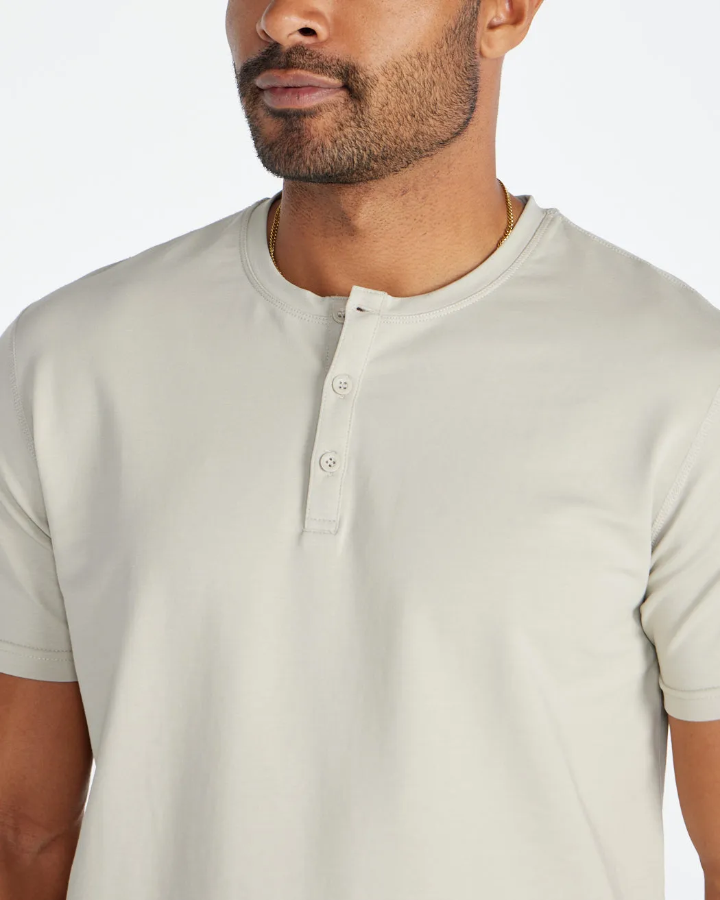 Henley Drop-Cut: LUX (Size S)