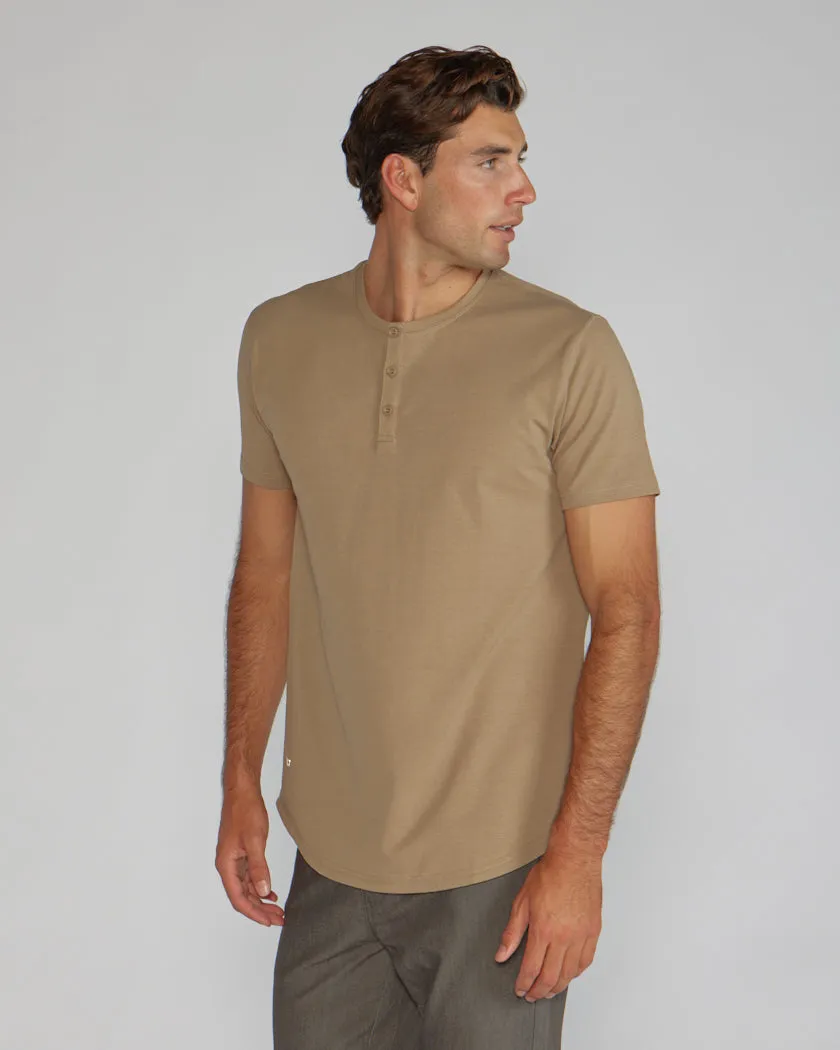 Henley Drop-Cut: LUX (Size S)