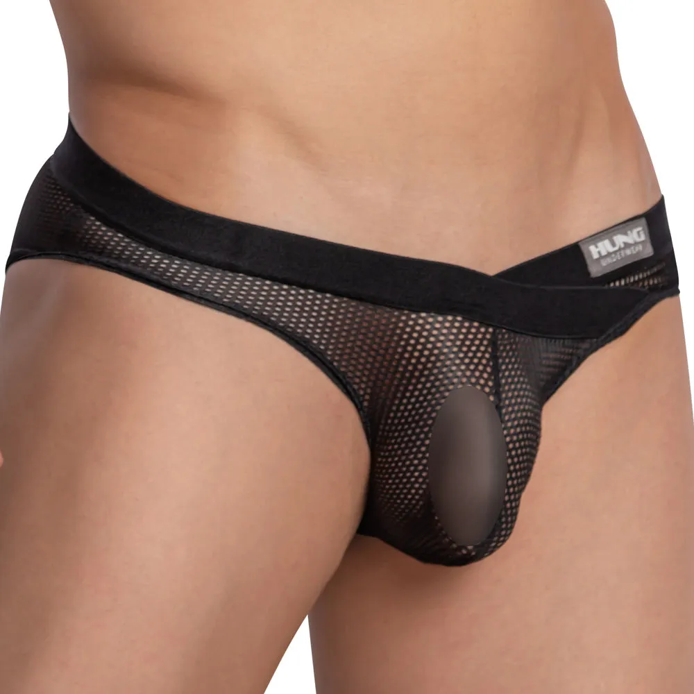 Hung HGJ019 C-Through Pouch Brief