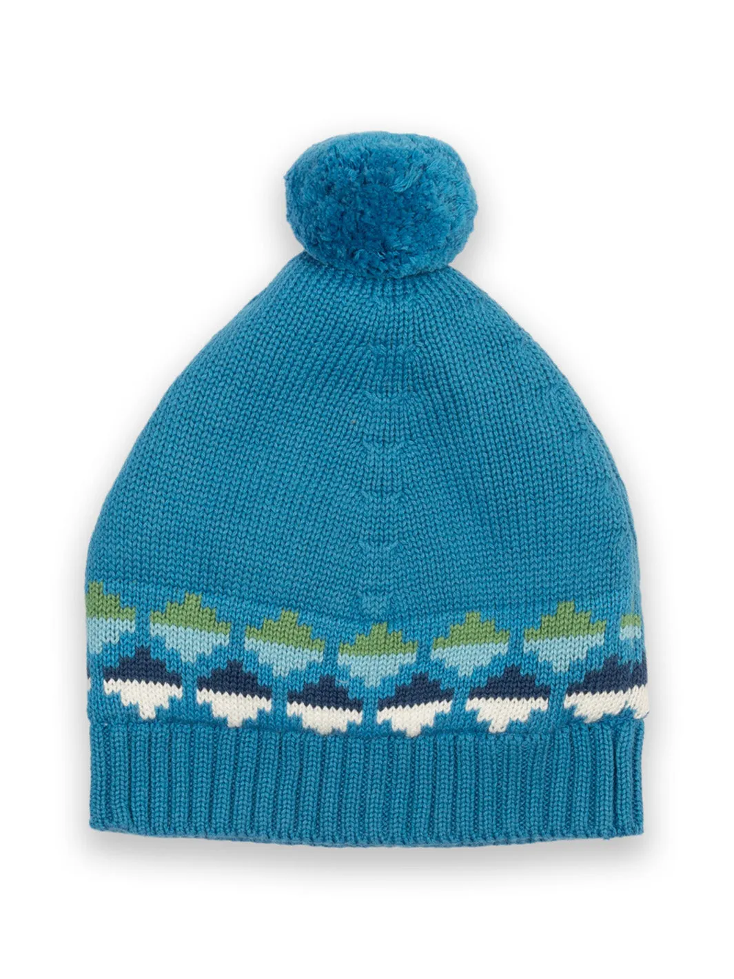 Hygge cosy hat blue