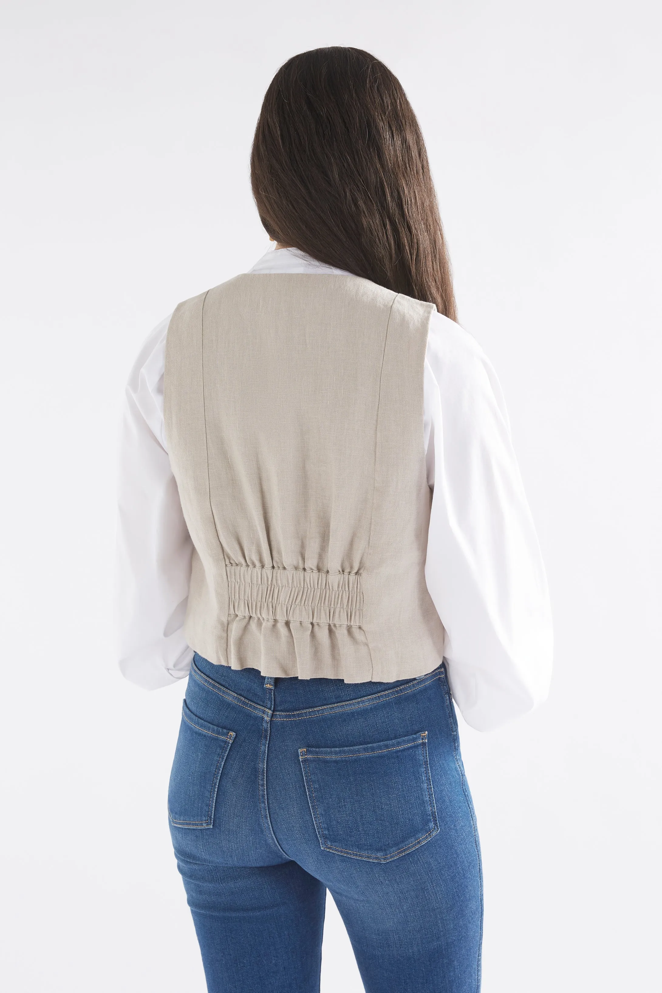 Ilona Linen Vest