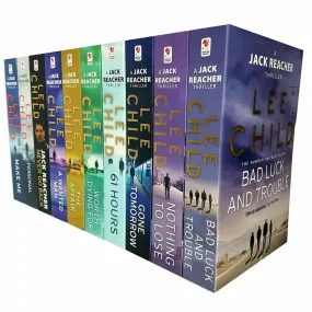 Jack Reacher Series (Book 11-20) by Lee Child: 20 Books Collection Set - Fiction - Paperback