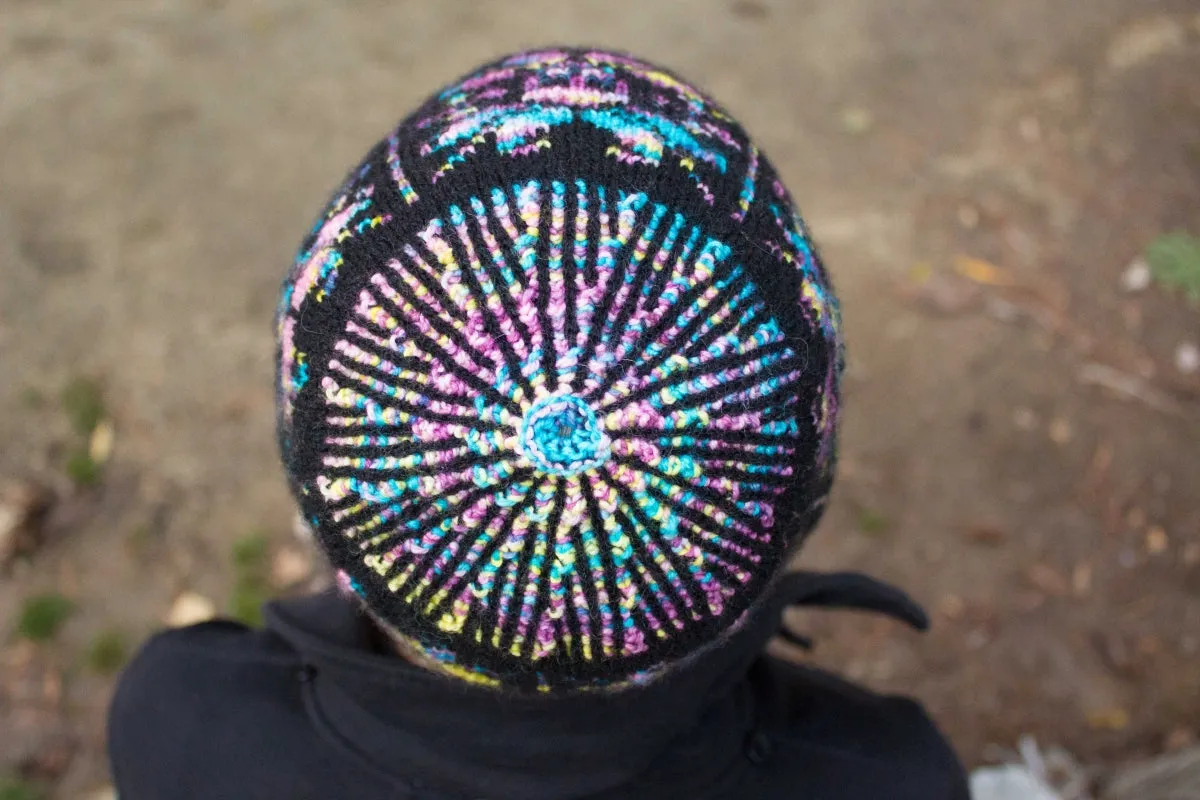 Jeanne's Beaded Skull Hat