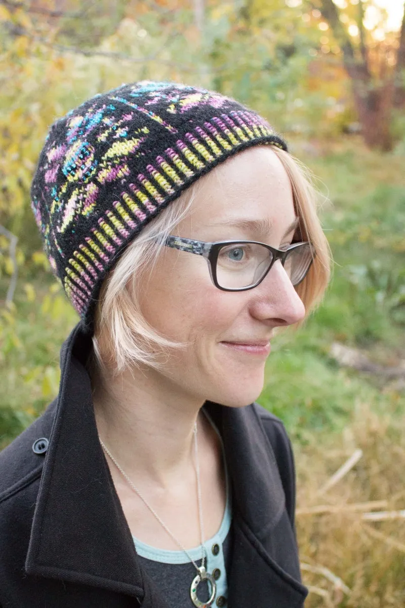 Jeanne's Beaded Skull Hat