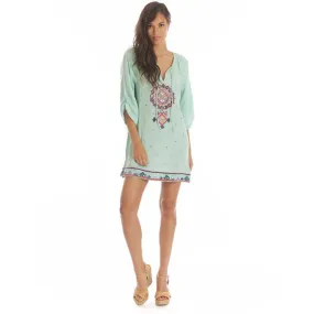 Jenna Mint Tunic Dress