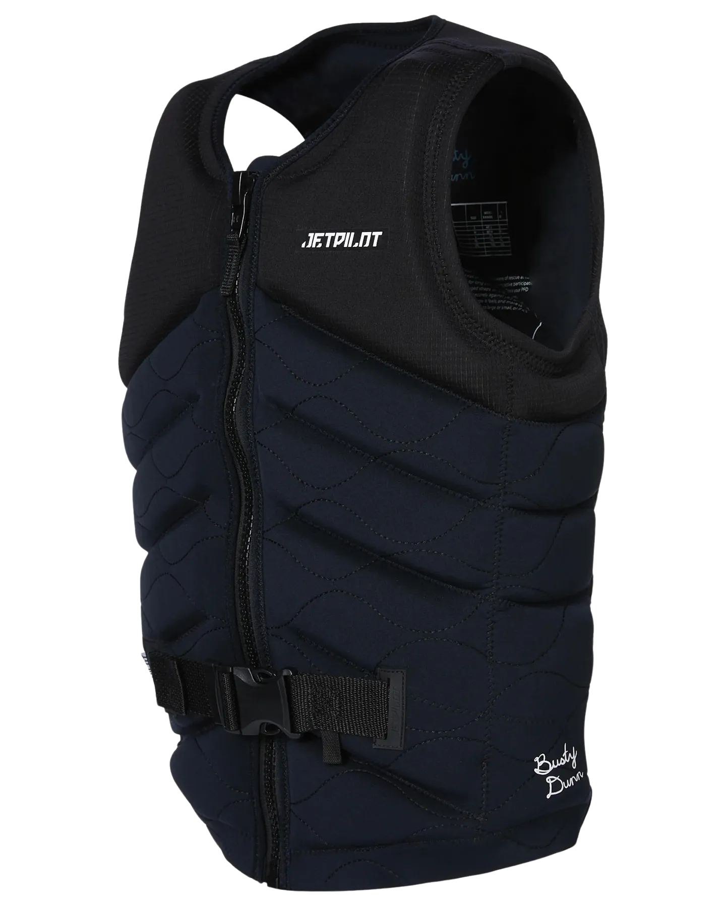 Jetpilot X1 F/E Mens Neo Vest - Busty - Black/Black - 2023