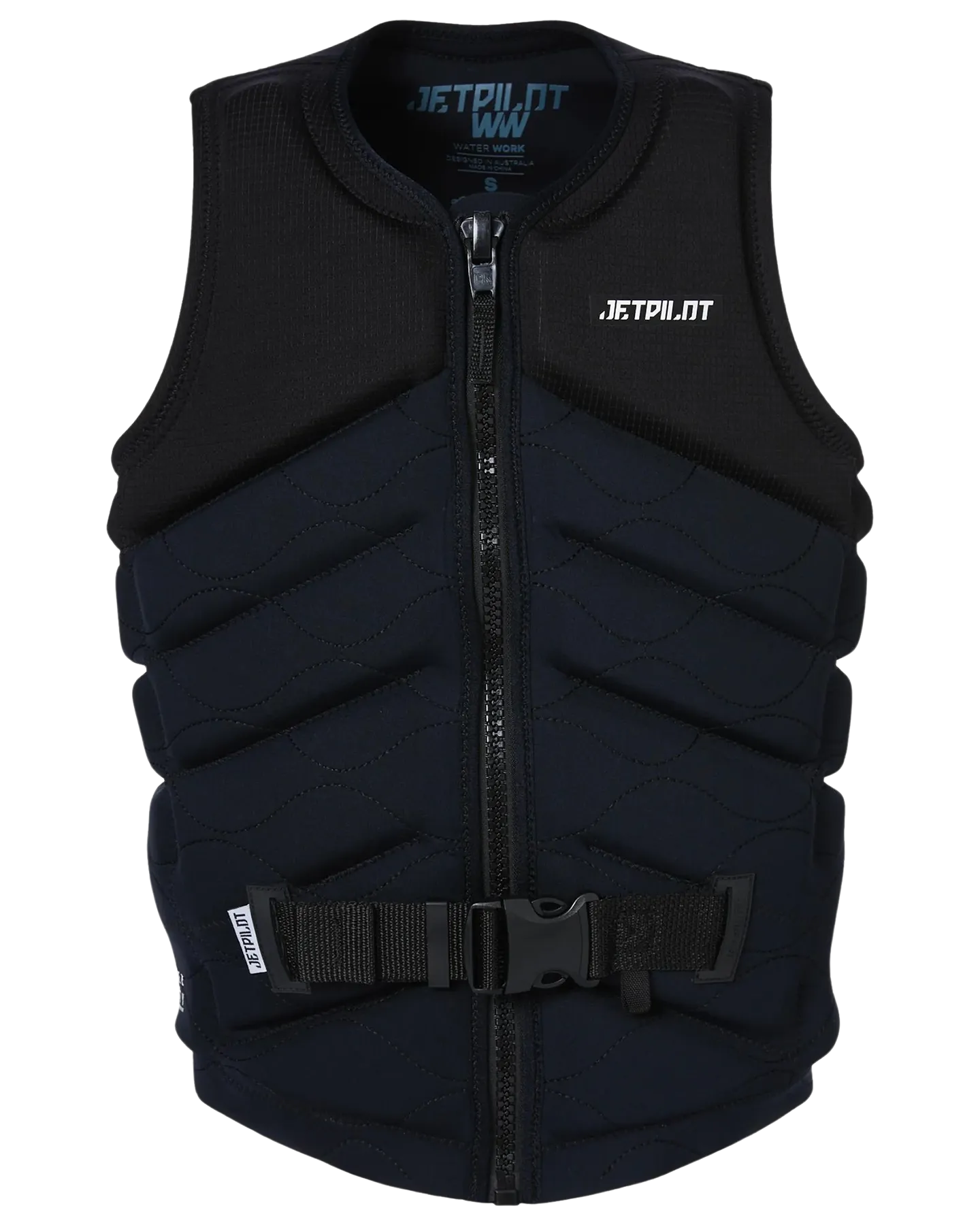 Jetpilot X1 F/E Mens Neo Vest - Busty - Black/Black - 2023