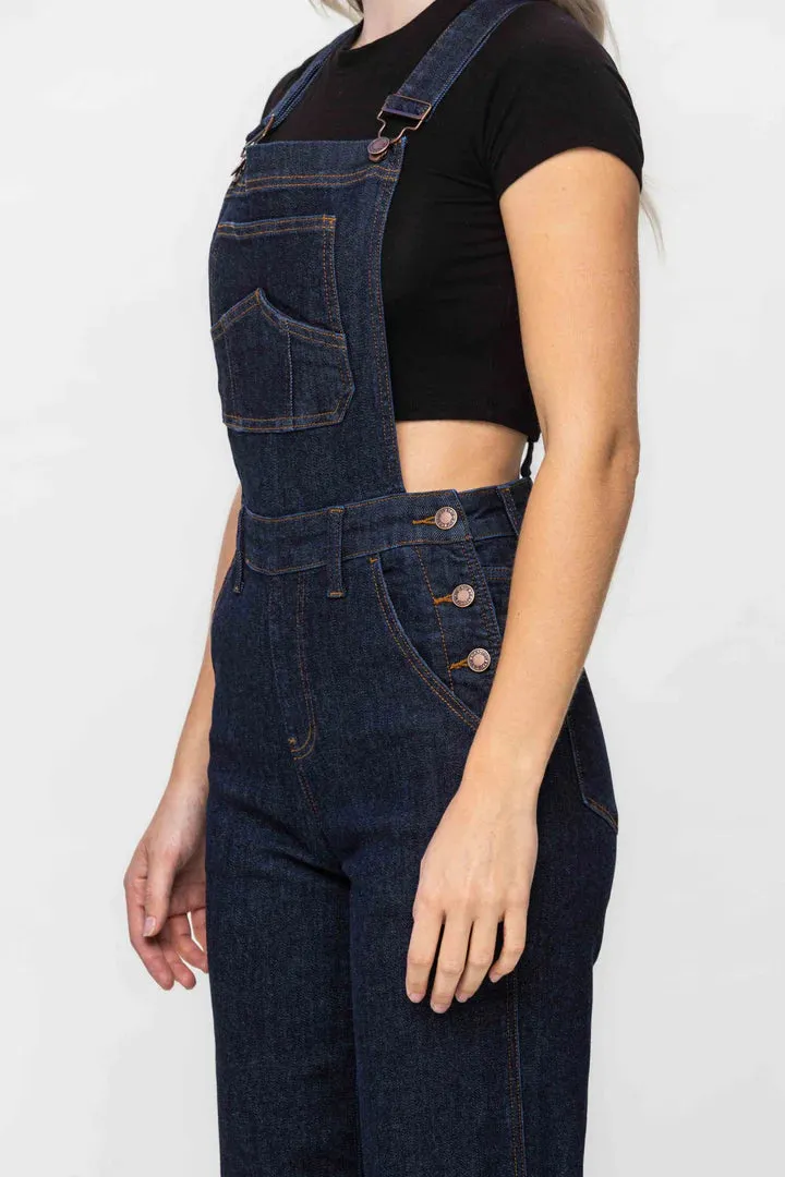 Judy Blue HW Classic Wide Leg Overall