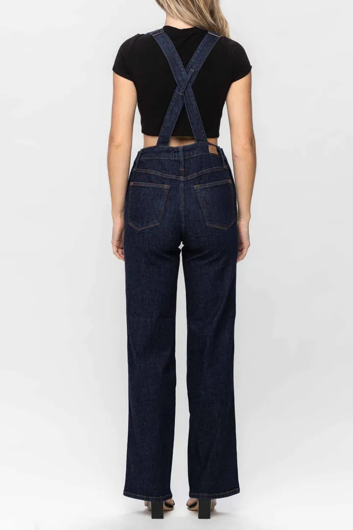 Judy Blue HW Classic Wide Leg Overall