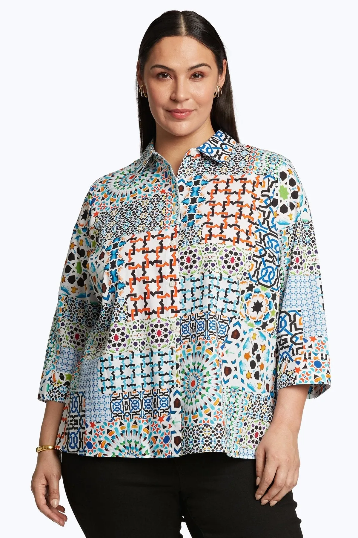 Kelly Plus No Iron Intertwine Shirt