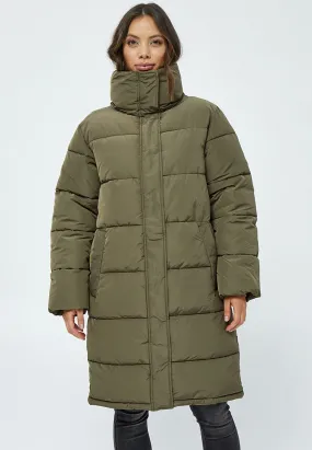 Kenza Puffer Coat - JUNIPER GREEN