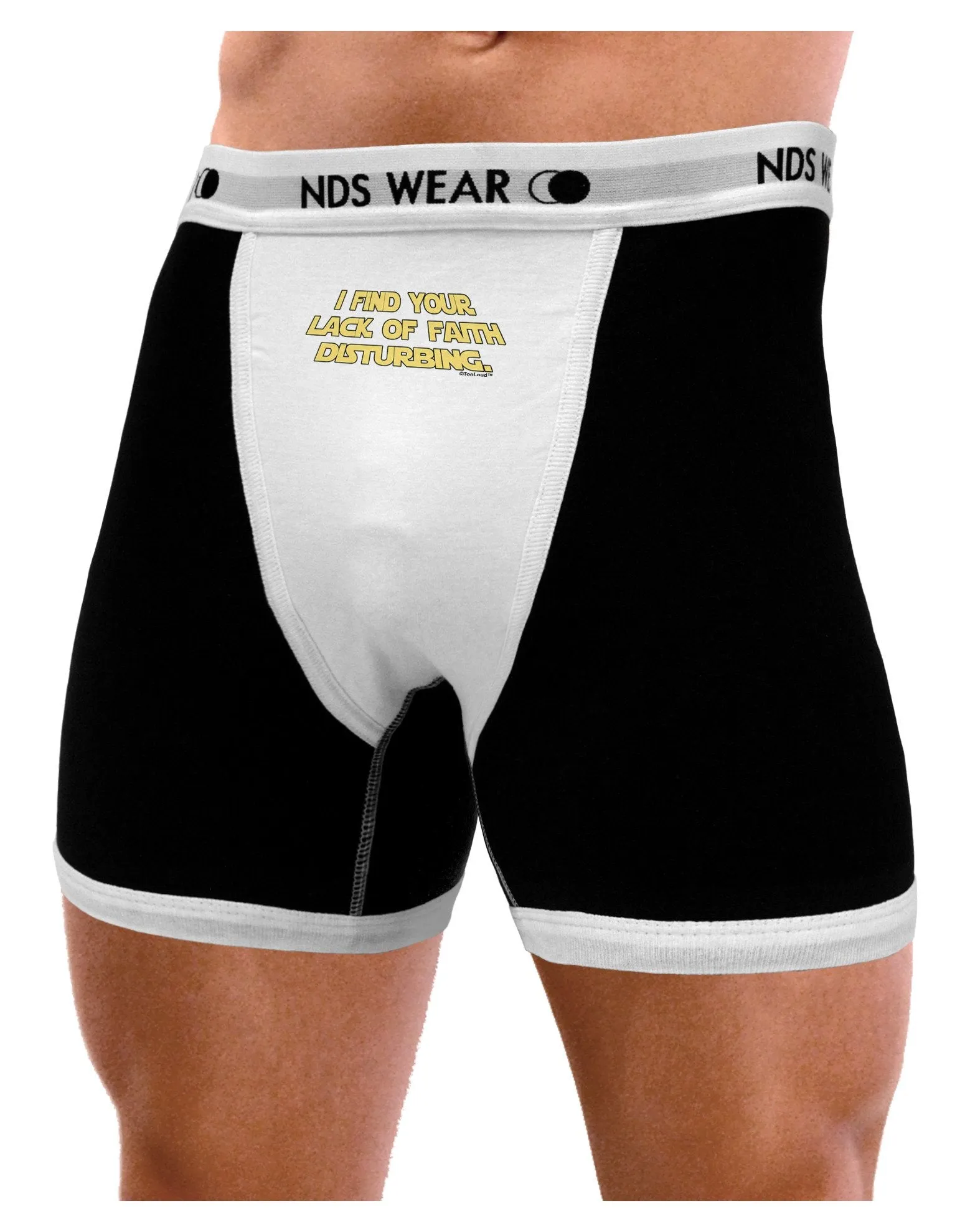 Lack of Faith Mens Boxer Brief Underwear