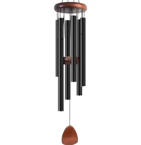 Large Aluminium Wind Chimes 93CM , Black