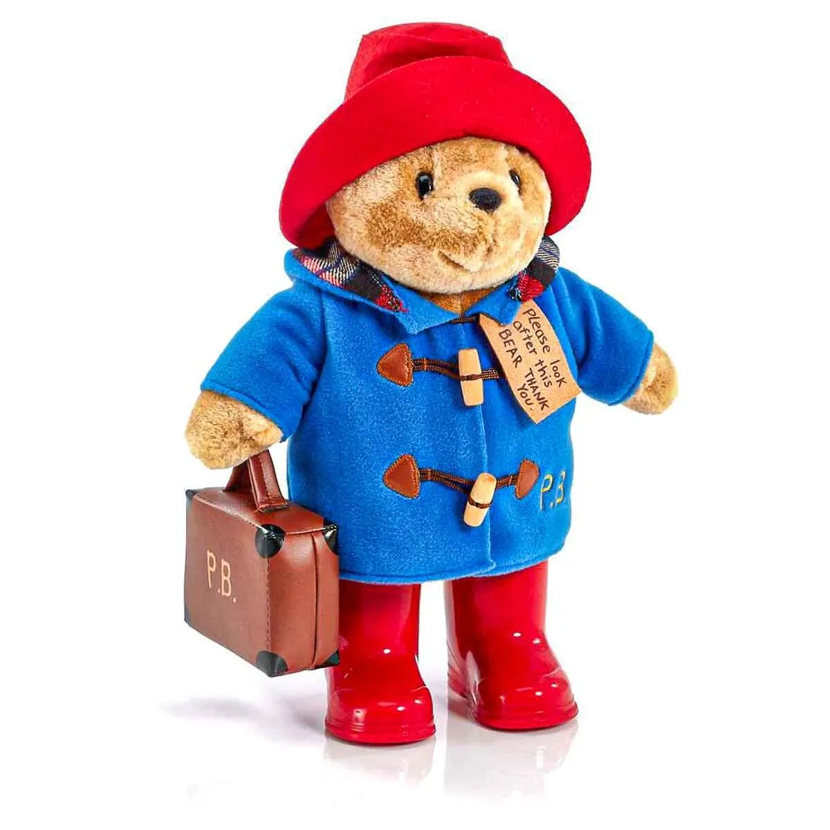 Large Classic Paddington Bear with Boots & Suitcase Soft Toy