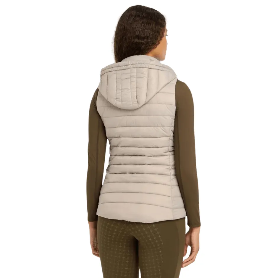 LeMieux Tilly Hooded Puffer Vest - Ash