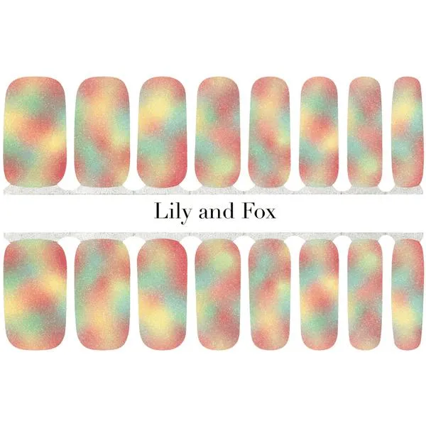 Lily And Fox - Nail Wrap - Fruity Haze