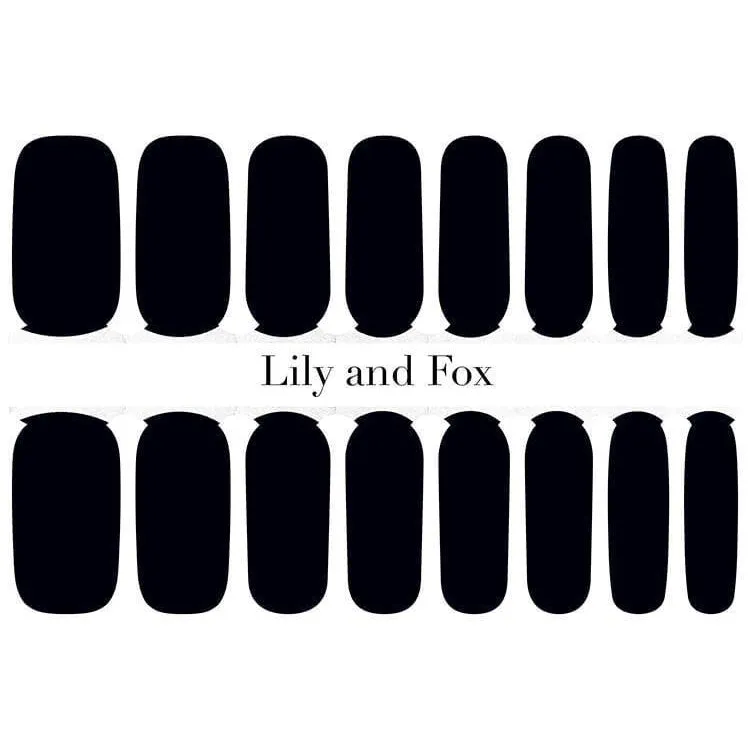 Lily and Fox - Nail Wrap - Jet Set