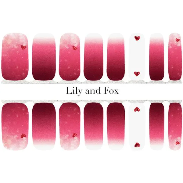 Lily and Fox - Nail Wrap - Sweethearts