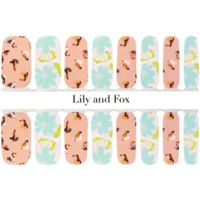 Lily and Fox - Nail Wrap - Tropical Paradise