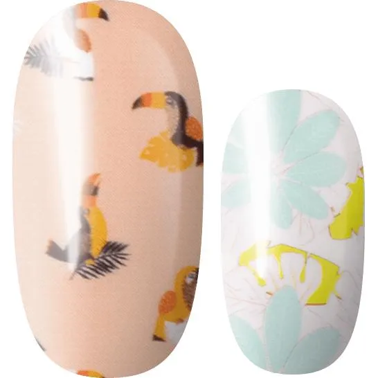 Lily and Fox - Nail Wrap - Tropical Paradise