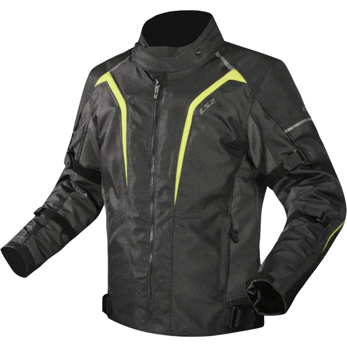 Ls2 Sepang Man Jacket Black Grey H-V Yellow