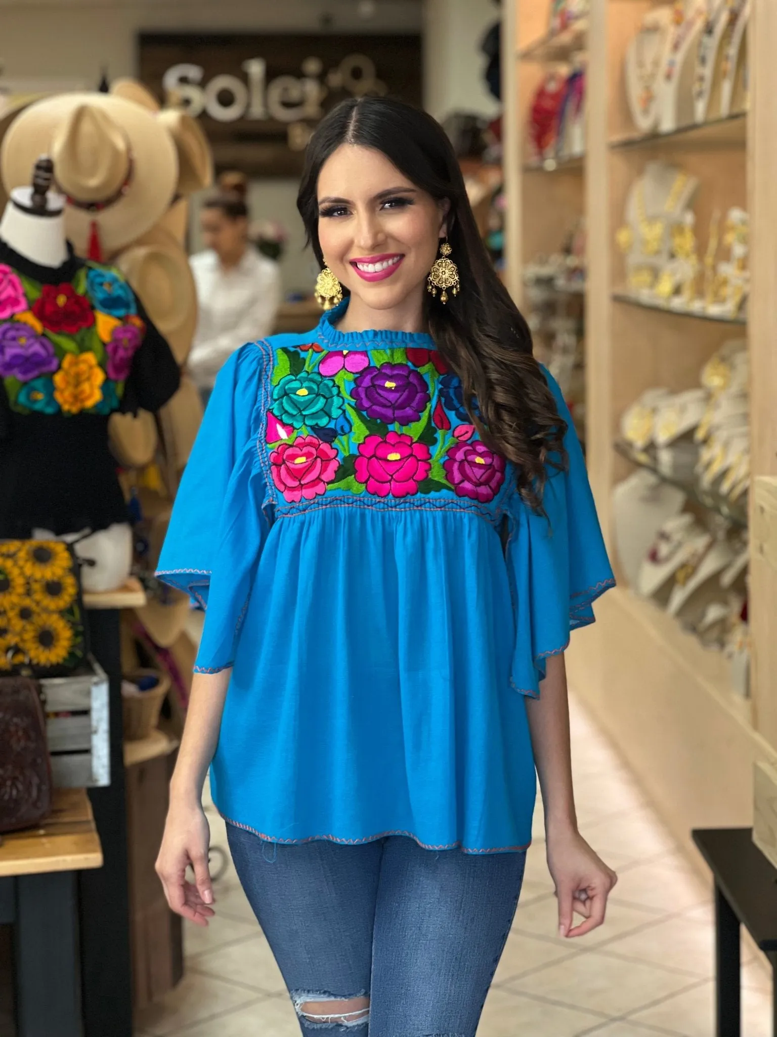 Luz Maria Zinacatan Blouse