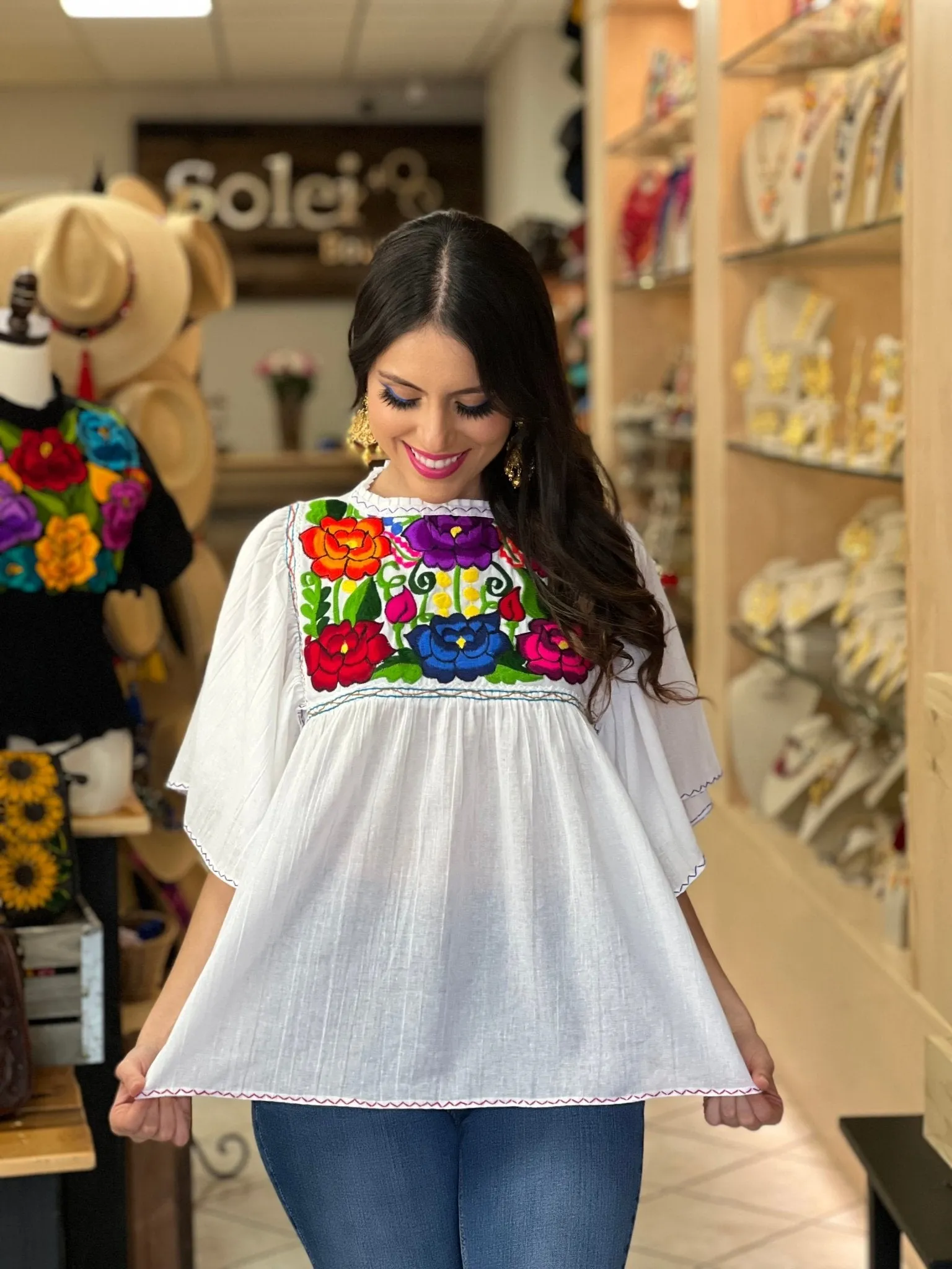 Luz Maria Zinacatan Blouse