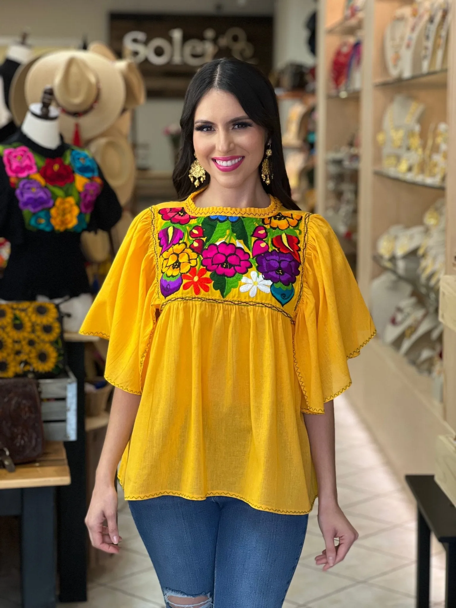 Luz Maria Zinacatan Blouse