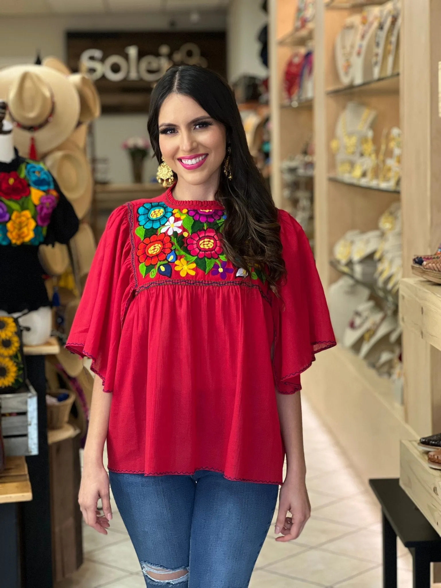 Luz Maria Zinacatan Blouse