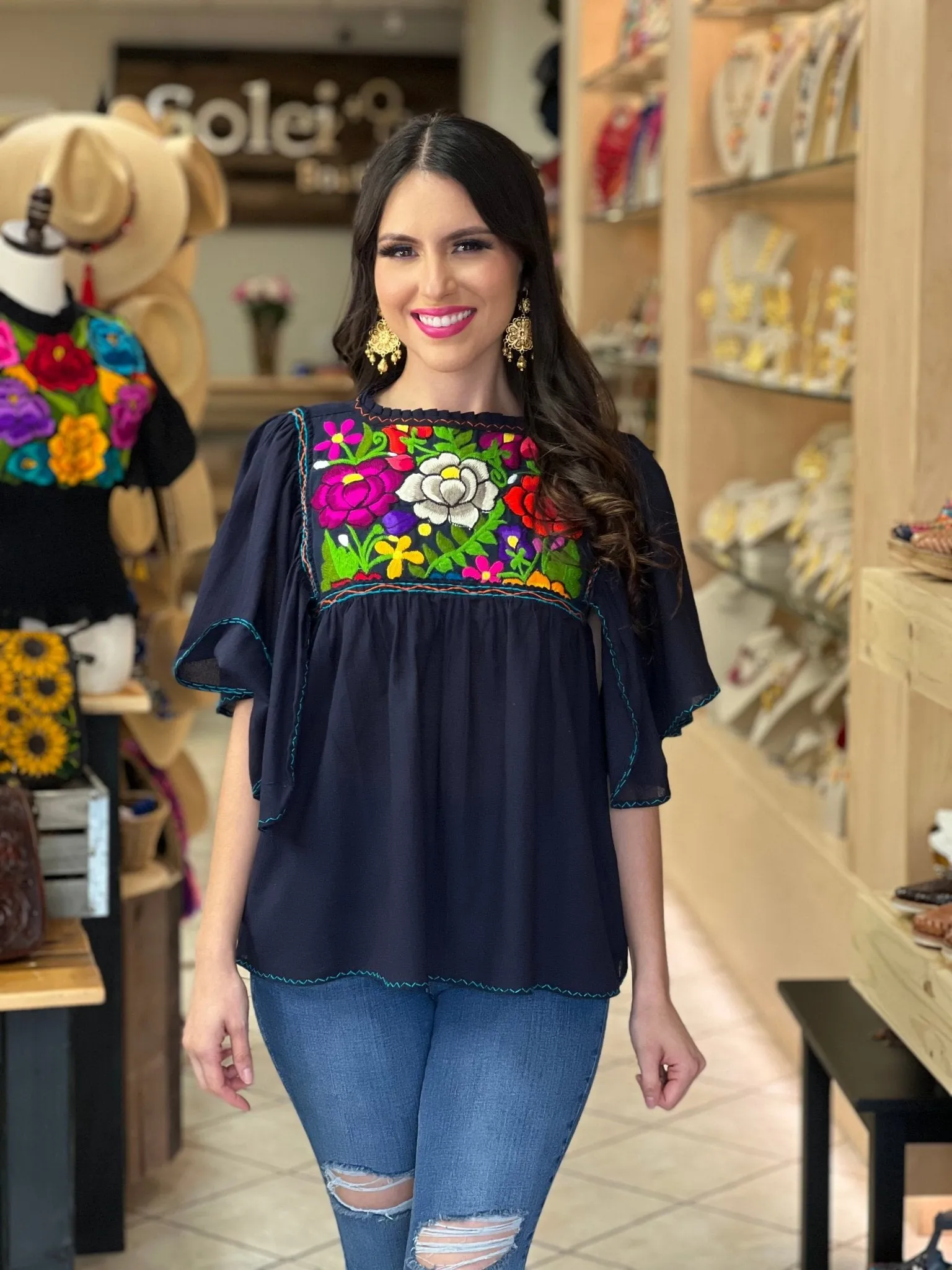 Luz Maria Zinacatan Blouse