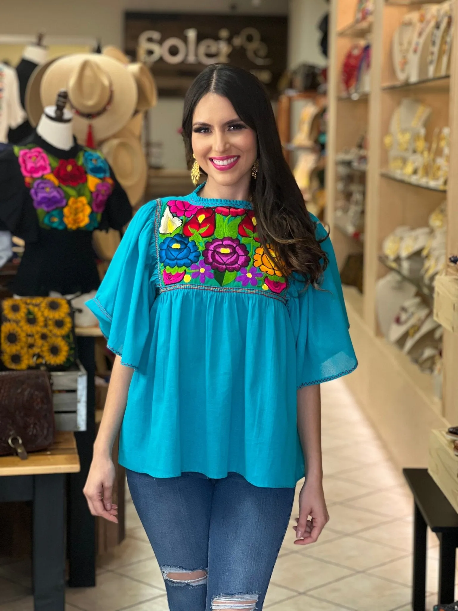 Luz Maria Zinacatan Blouse