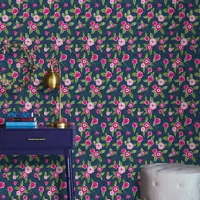 Marker Floral Coordinate Peel & Stick Wallpaper - Opalhouse