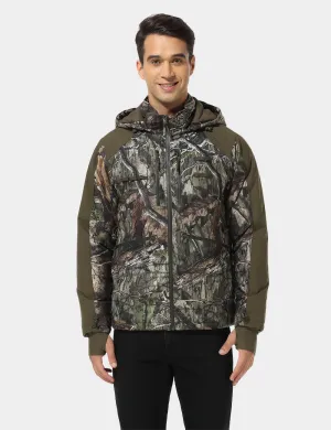 Men's Heated Hunting Jacket - Camouflage, Mossy Oak Country DNA