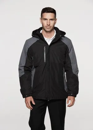 Mens Napier Jacket - Black/Grey